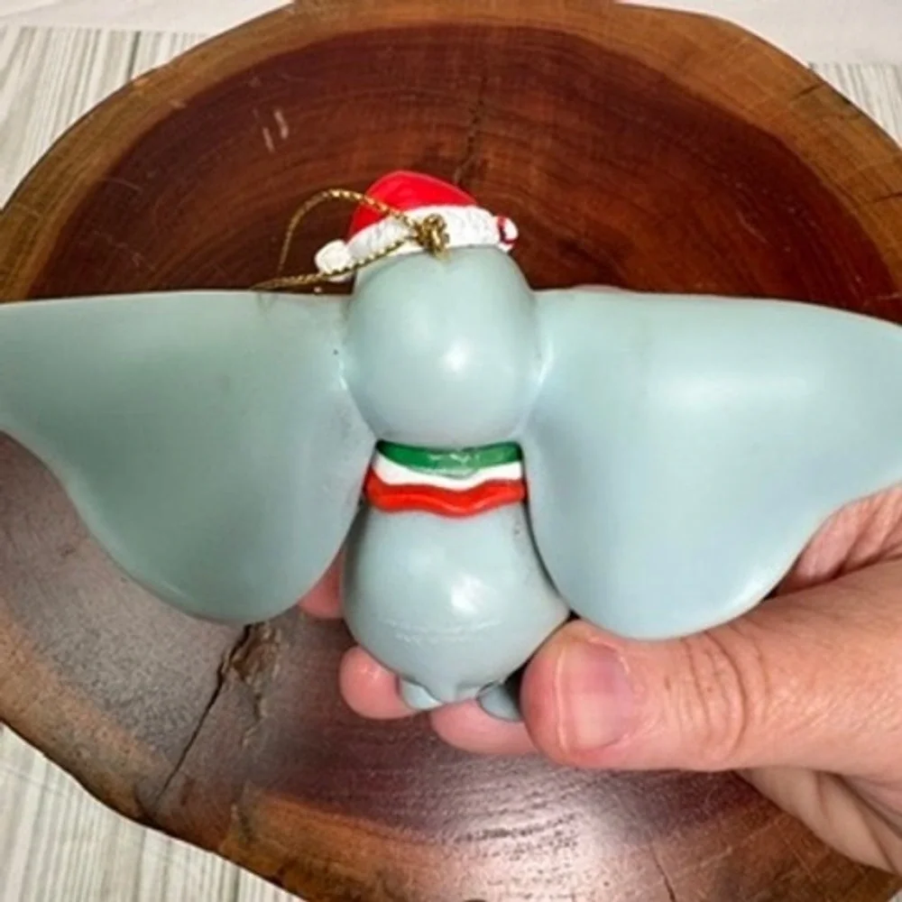 Vintage Grolier Dumbo Disney Ornament Christmas Magic 26231 118  Holiday Decor